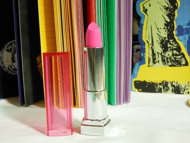 Maybelline Pink Alert Lipstick Pow1 Packaging