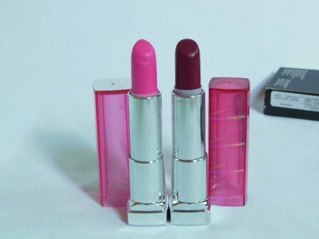 Blog Sale - Maybelline Pink Alert Pow 1 and Jewels Berry Brilliant Lipstick