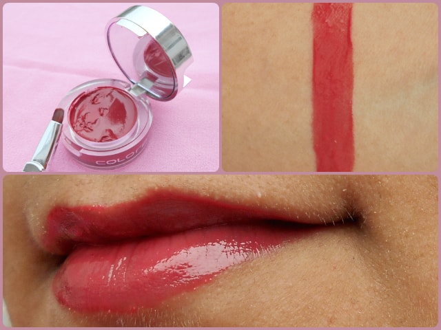 Colorbar Pout in a Pot Charming Pink Lip Swatch