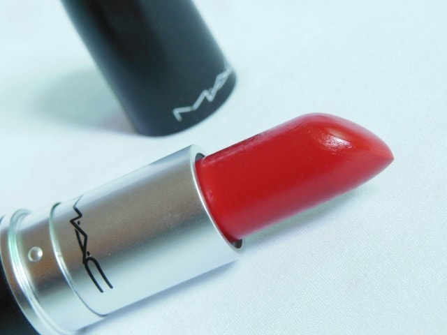 MAC Lustre Lady Bug Lipstick