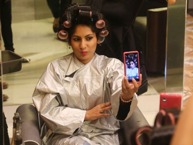 Hair Styling at Geetanjali Saloon