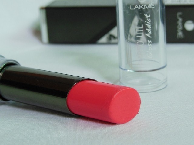 Lakme Absolute Gloss Addict Lipstick Desert Rose Review
