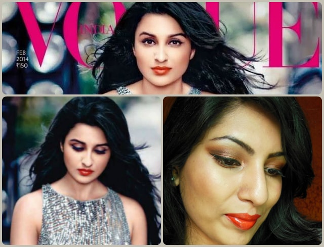 Parineeti Chopra Inspired Eye makeup Look
