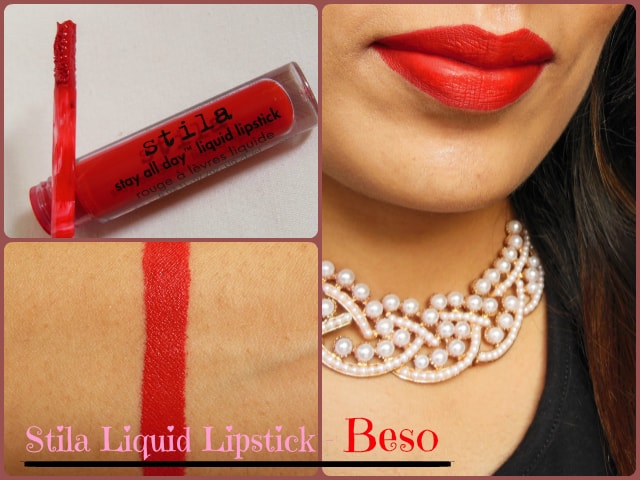Stila Stay All Day Liquid Lipstick – Beso Review, Swatch, LOTD - Beauty ...