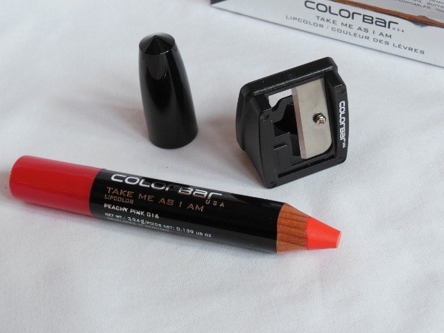 Colorbar Peachy Pink  Take Me As I Am Lipcolor Review