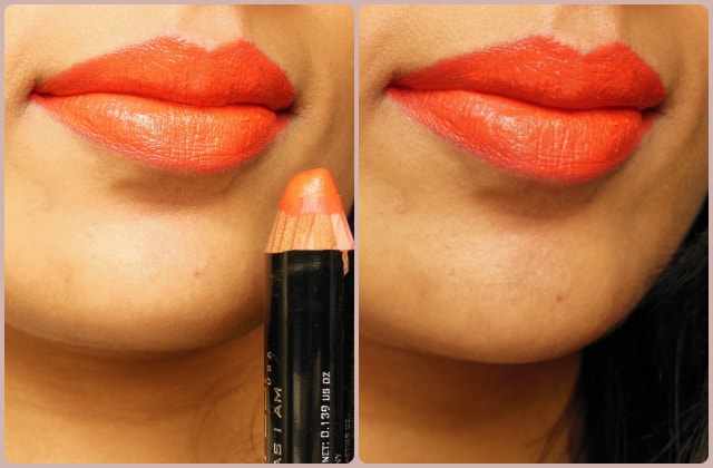 Colorbar Take Me As I Am Peachy Pink Lip color LOTD