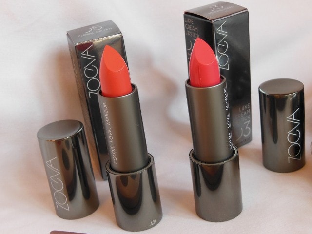 Luxola Haul - Zoeva Luxe Cream Lipsticks