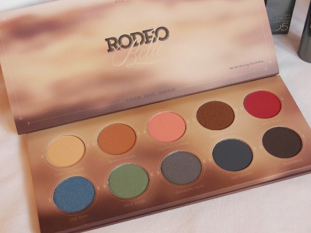 Luxola Haul - Zoeva Rodeo belle Eye Shadow Palette