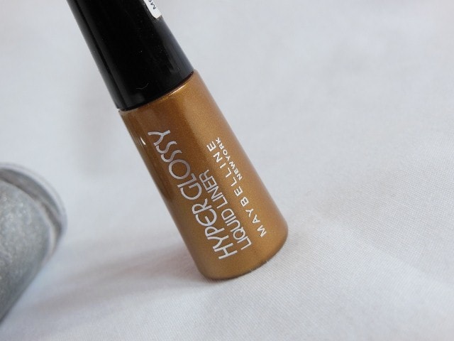 Maybelline HyperGlossy Electric Liquid Eye Liner Gold-iation