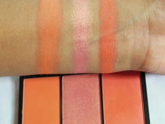 Sleek Lace Blush Palette - Swatch