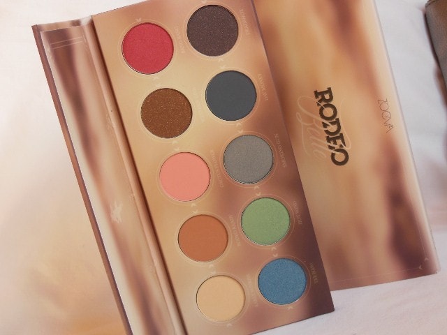 Zoeva Rodeo Belle Eye Shadow Palette Review