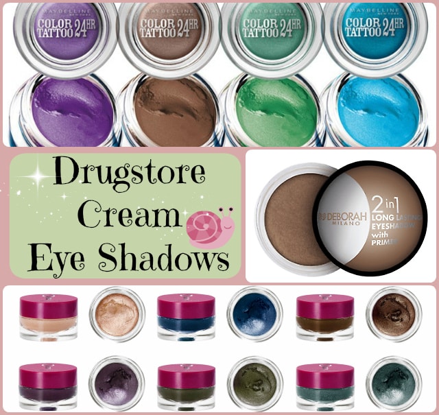 Best Drugstore Cream Eye Shadows - Drugstore Cream Eye Shadows