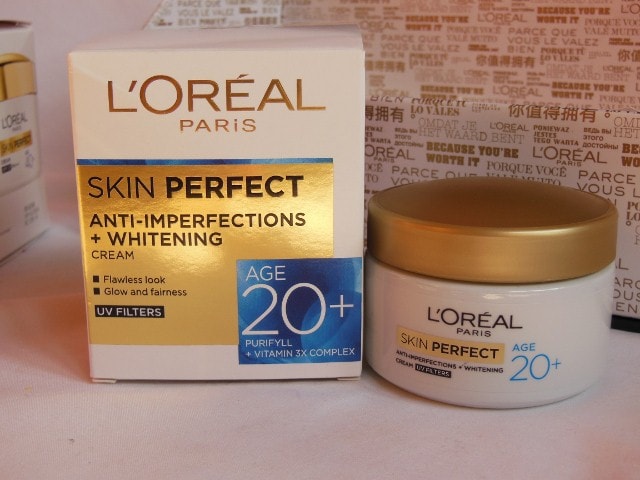 L'Oreal Skin Perfect Skin care Range for 20+