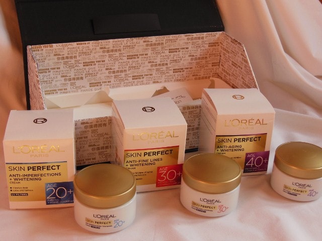 L'Oreal Skin Perfect Skin care Range for every Age