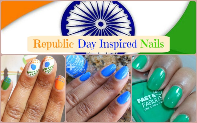 Republic Day Inspired Nails