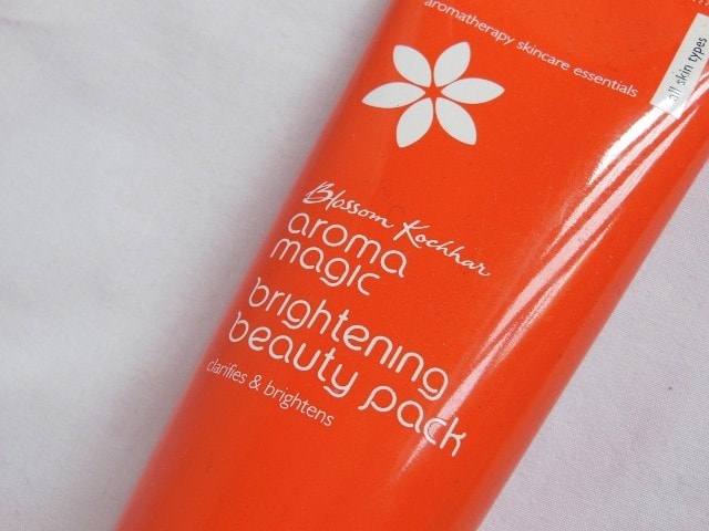 Aroma magic Brightening beauty Pack review