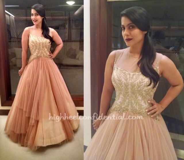 Best Dressed at Filmfare Awards 2015 -Kajol 2