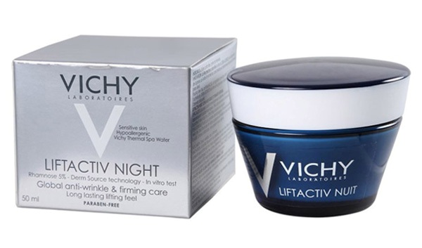 Best Night Creams for Normal - Dry Skin - Vichy Liftactiv Derm Source night cream