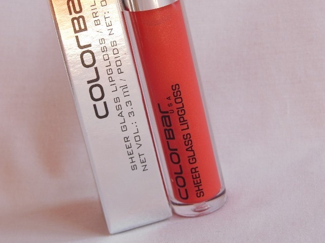 Colorbar Sheer Glass Lip Gloss Coral Embrace