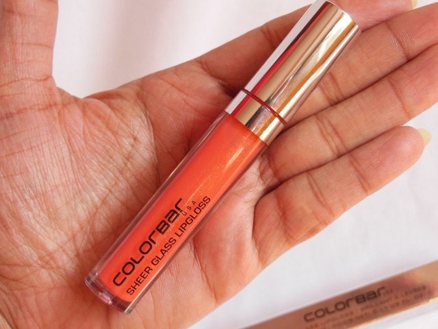 Colorbar Sheer Glass Lip Gloss Coral Embrace Packaging