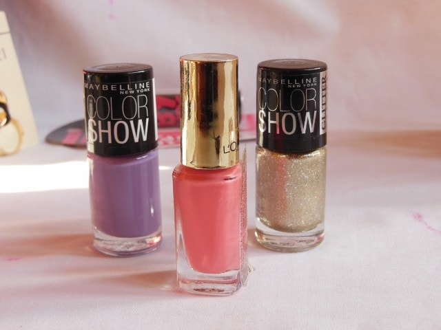 February Drugstore Haul - Nail Paints from Maybelline, L'Oreal