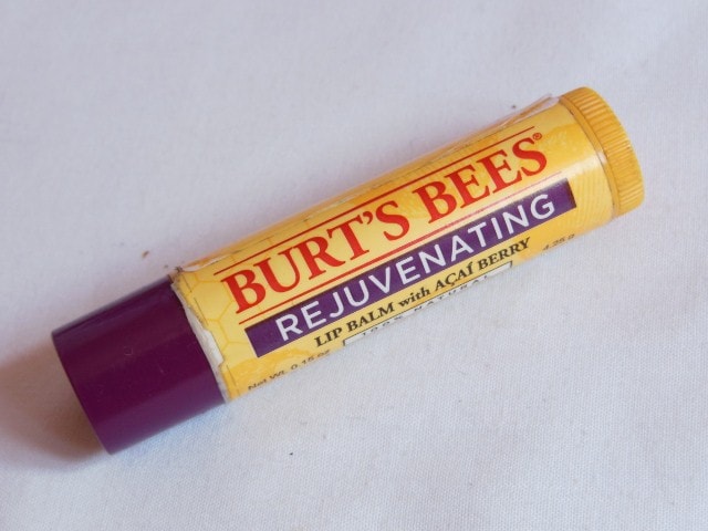 Finally Finished February 2015 - Burt's Bees Rejuvenating Lip Balm