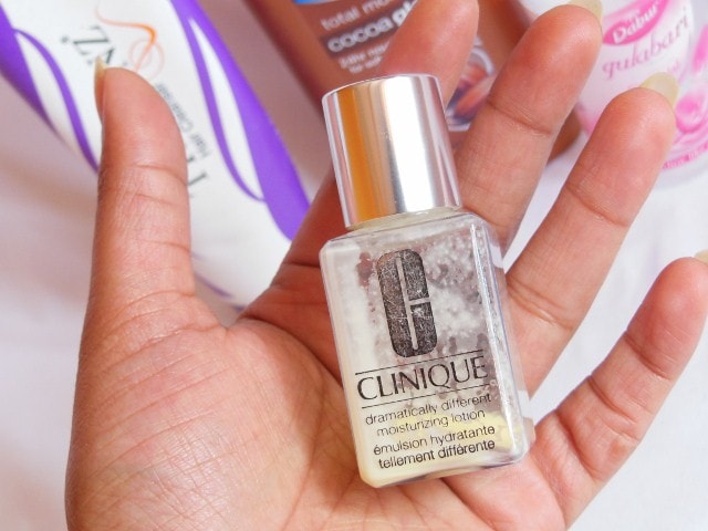 Finally Finished February 2015 - Clinique Dramaticallu Different Body Lotion