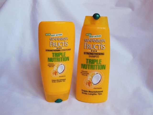 Garnier Fructis Triple Nutrition Shampoo and Conditioner - My Hair Story