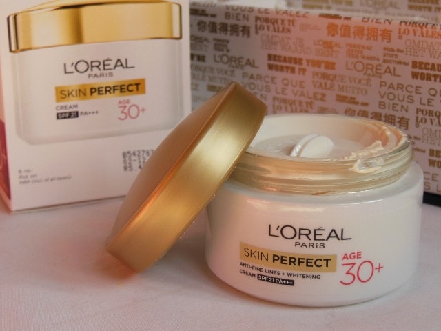 L'Oreal Skin Perfect Anti Fine Lines Wrinkle and whitening cream SPF 21