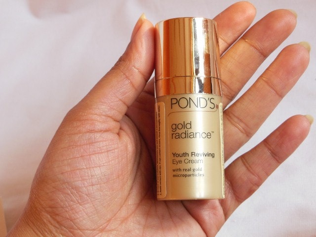 Ponds Gold Radiance Youth Reviving Eye Cream Review