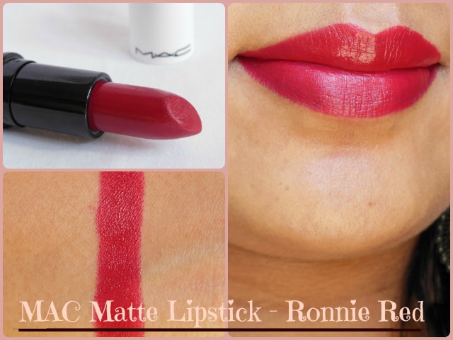 MAC Archies Ronnie Red Lipstick Look