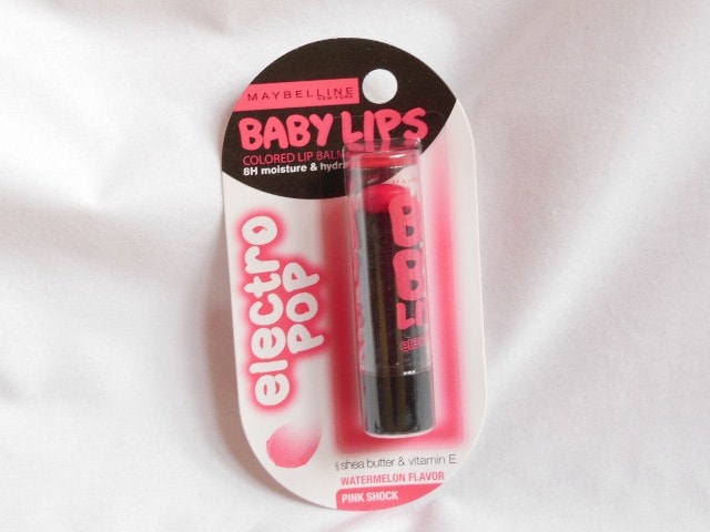 Maybelline Baby Lips Electro Pop Pink Shock