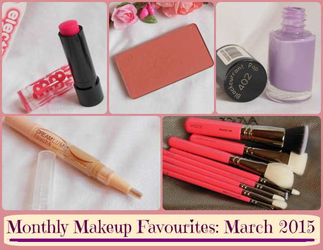 Monthly Makeup Favourites - March 2015
