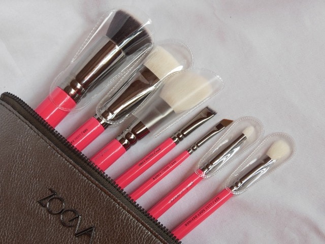 Monthly Makeup Favourites - Zoeva Pink Elements Classic Brush Set