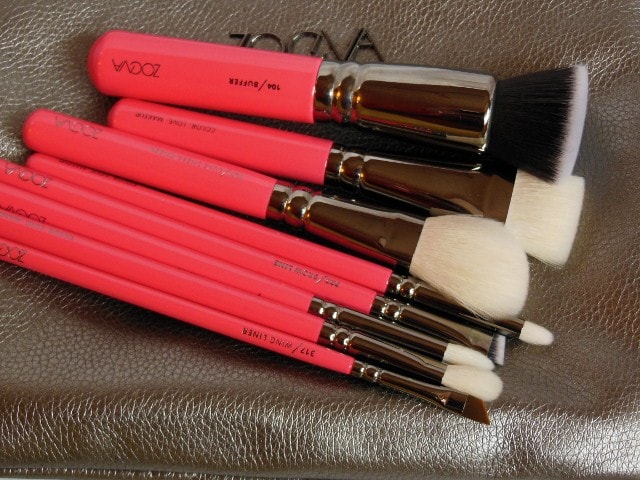 Zoeve Pink Elements Classic Brush Set