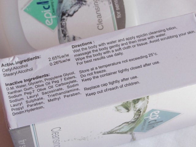 Ethicare Epiclin Cleansing Lotion Directions