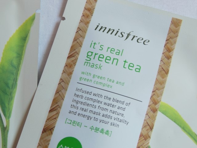 Innisfree It's Real Green Tea Mask