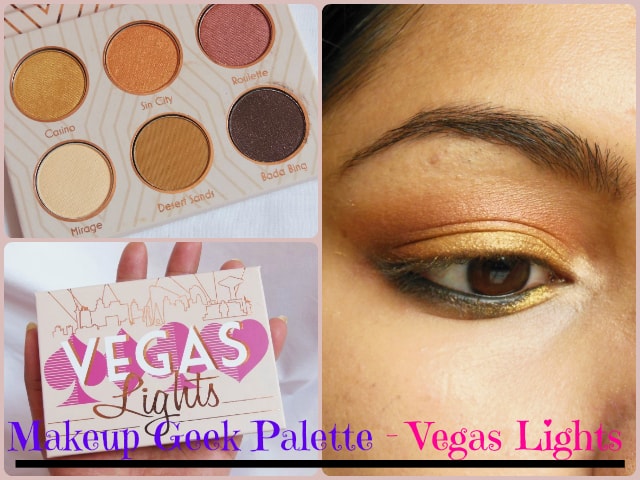 Makeup Geek Vegas Lights Palette Look