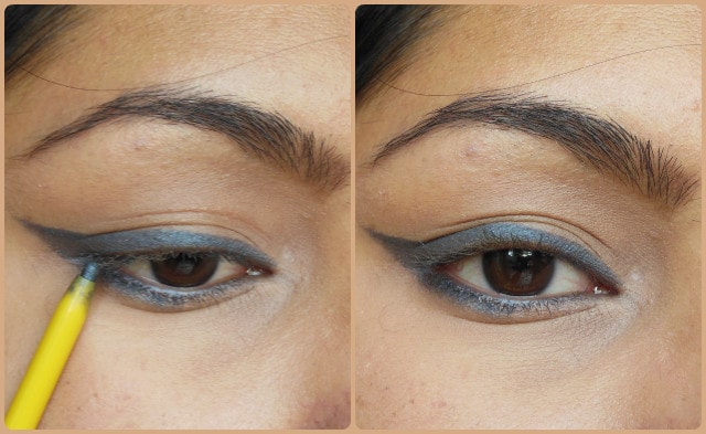 Maybelline Colossal Kohl Smoked Silver EOTD