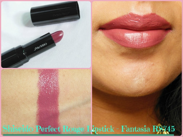 Shiseido Perfect Rouge Fantasia Lipstick  RS745 Look