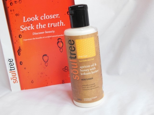 Soultree Apricot oil and Honey Moistuirser