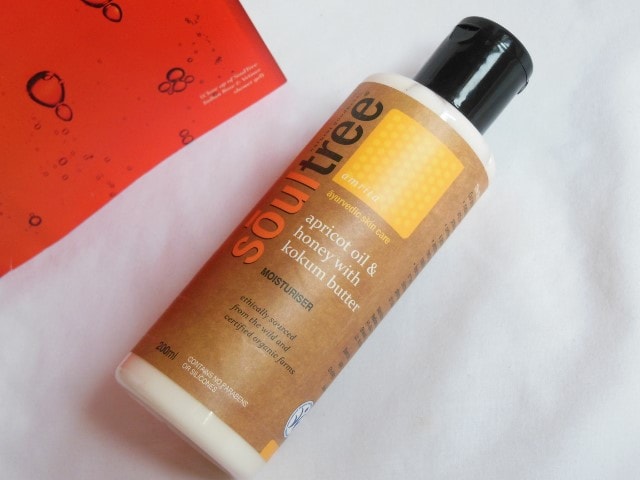 Soultree Apricot oil and Honey with Kokum Butter Moisturiser Review