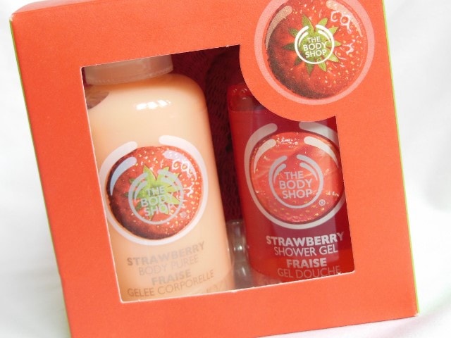 The Body Shop Gift Cube Strawberry
