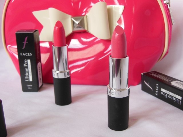 Faces Ultime Pro Velvet Matte Lipsticks in Swept Away and As You like It