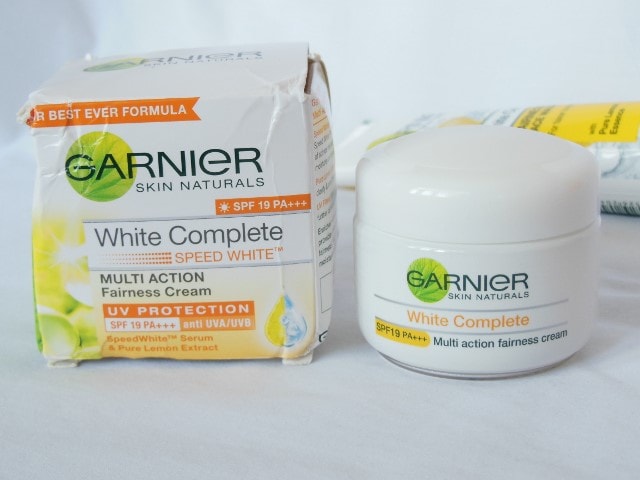 Garnier White Complete Fairness Cream Review