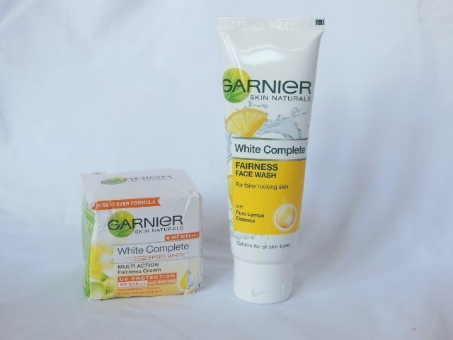 Garnier White Complete Skin Care Range