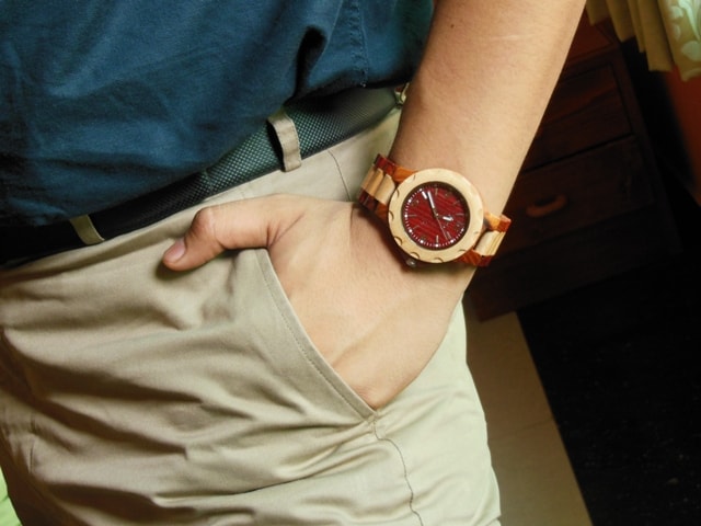 Jord Wooden Watch Sully On Men