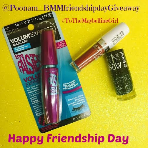 Maybelline Friendship Day Contest