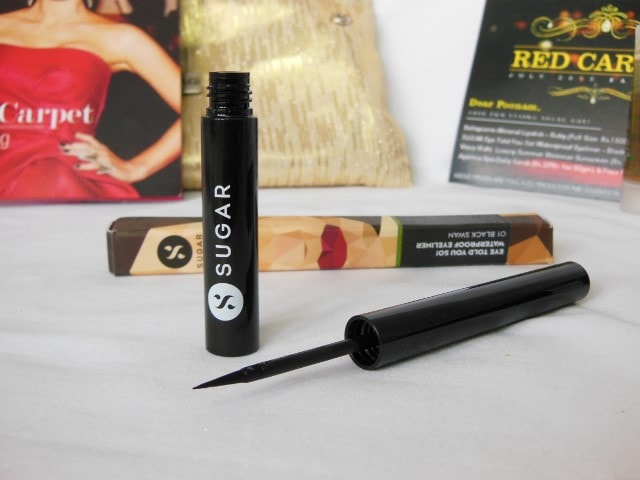 Sugar Eye Told You So! Waterproof Eyeliner-Black Swan Review