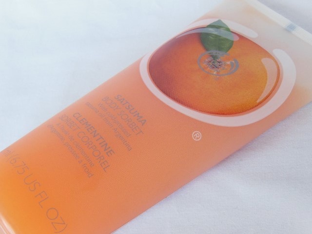 The Body Shop  Body Sorbet in Sastuma